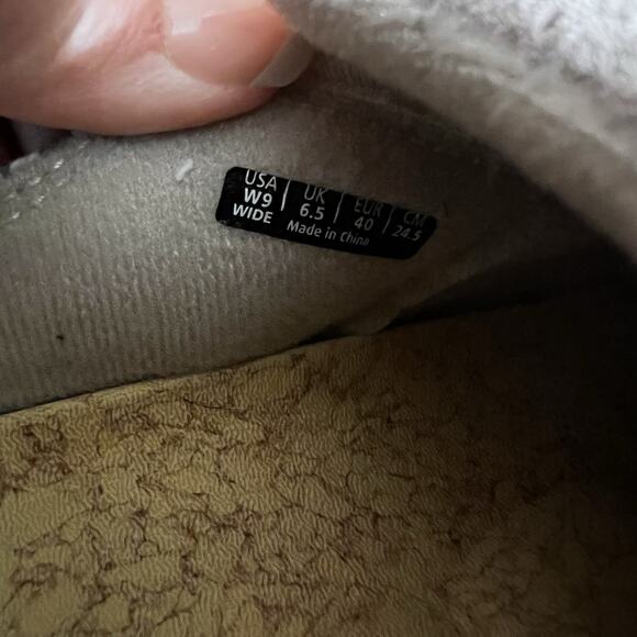 Spenco Women’s Siesta Slide Arizona Cloud Suede Mule Shoes Size 9 Wide - Picture 5 of 9